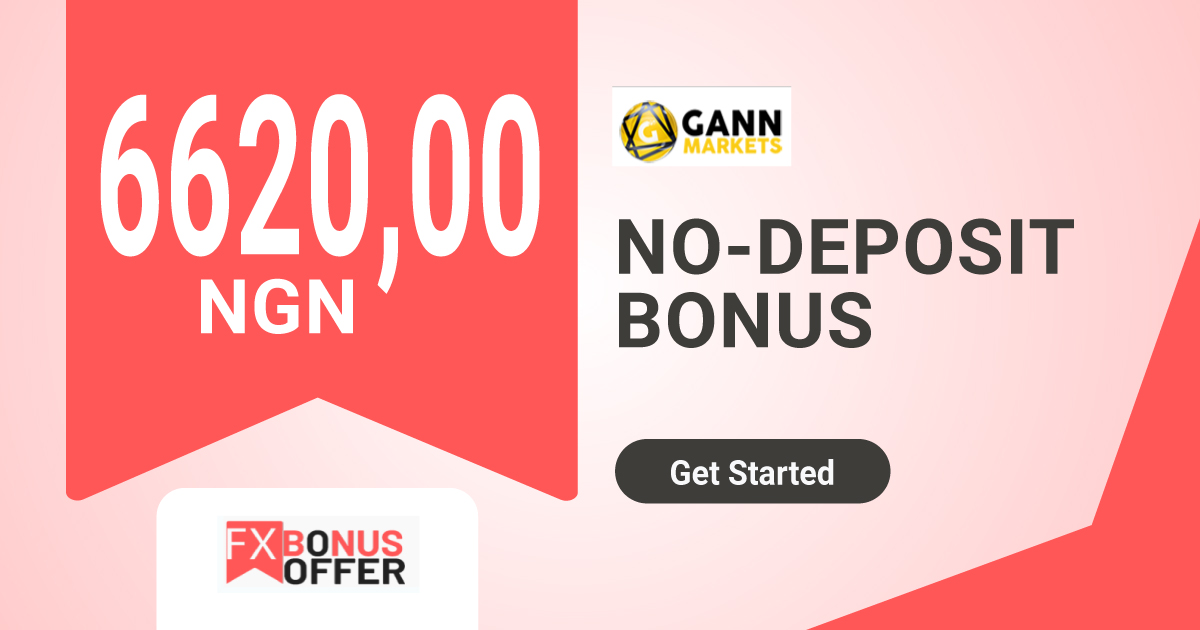 GANNMarkets 6620,00 NGN No Deposit Bonus