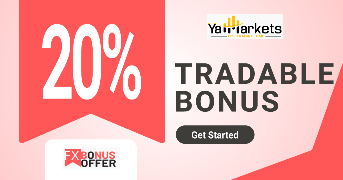 Get YaMarket 20% Trading Forex Bonus
