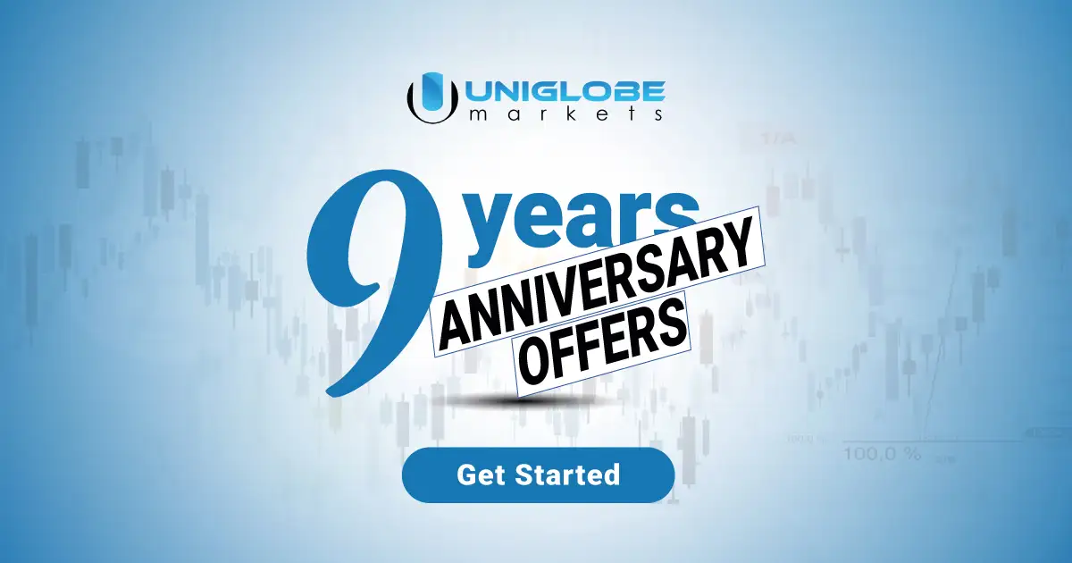 9 Year Anniversary with Uniglobe Markets Cash Reward Offer